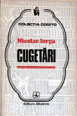 Cugetari - Autor(i): Nicolae Iorga foto