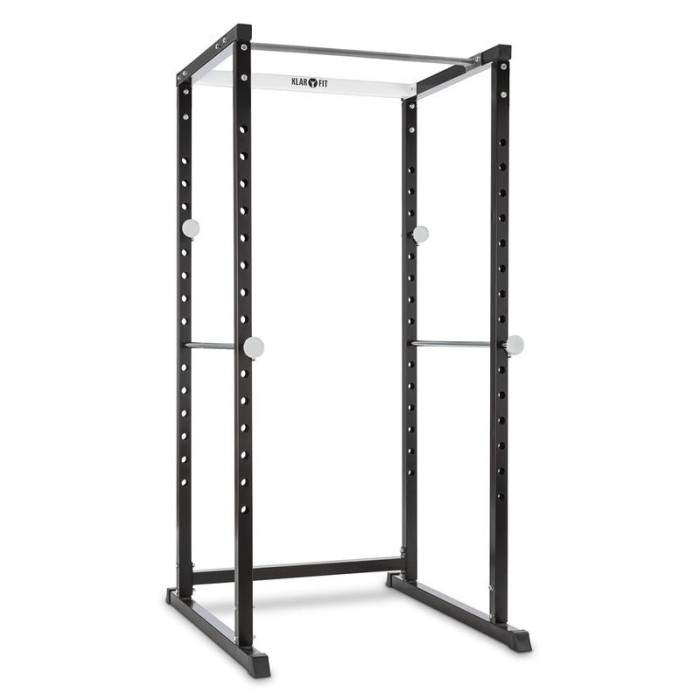 KLARFIT PR1000, suport de antrenament, oțel, suport pentru halteră cu două mâini, stîlpi de securitate foto mare KLARFIT PR1000, suport de antrenament, oțel, suport pentru halteră cu două mâini, stîlpi de securitate foto mare