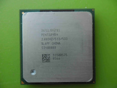 Procesor Intel Pentium 4 2.8GHz 512K fsb 533 SL6PF socket 478 foto