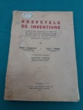 BREVETELE DE INVENȚIUNE / BARBU I. SCONDĂCESCU, VASILE V. LONGHIN/ 1936 * 40