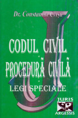 Codul civil - Codul de procedura civila - Legi speciale - Autor(i): foto
