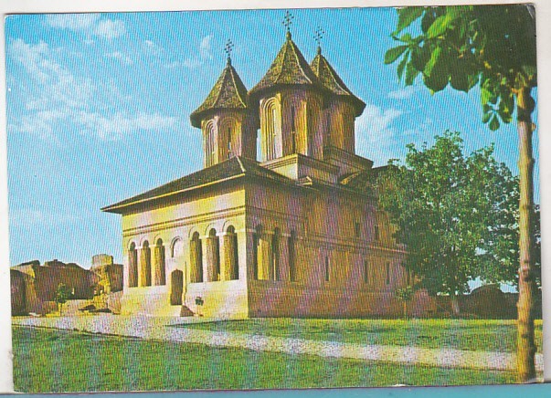 bnk cp Targoviste - Biserica Curii Domnesti - necirculata - marca fixa