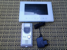 Video Interfon Color - IDK - PVCO - 10V (WHITE) foto
