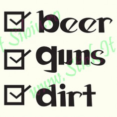 Beer Guns Dirt_Tuning Auto_Cod: CST-493_Dim: 15 cm. x 13.4 cm. foto