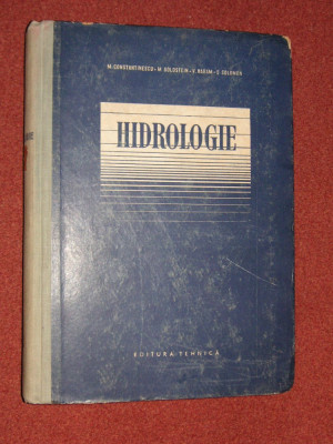 Hidrologie - M.Constantinescu,M.Goldstein,V.Haram,S.Solomon foto