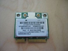 Placa De Retea Wireless Mini PCIe HALF Broadcom BCM94312HMGL 802.11b/g/n PCI-E foto