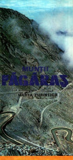 Muntii Fagaras - harta turistica MT foto