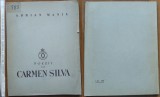 Adrian Maniu , Poezii din Carmen Sylva , 1936 , ed. 1 cu ilustr. de Rodica Maniu