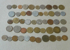 Lot 50 monede straine - 2+1 gratis - RBK17154 foto