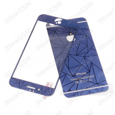 Folie sticla rezistiva protectie fata spate 3D diamond Apple iPhone 6 Plus foto