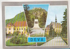 bnk cp Deva - Vedere - necirculata - marca fixa