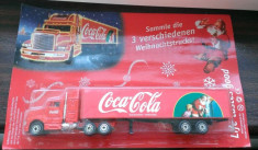 Camion Coca Cola - model Craciun 2002 1/3, 1/87, Germania (tip 005) foto