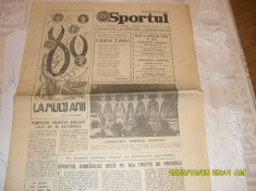 Ziar Sportul 29 12 1979 foto