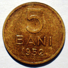 1.112 ROMANIA RPR 5 BANI 1952 foto