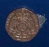 ANGLIA 1982 - MONEDA 20 PENCE, Europa