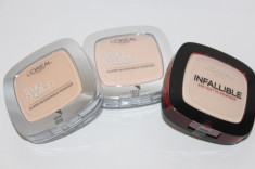 Pudra fata L`Oreal / LOREAL Infailible sau Accord Parfait Perfect Match foto