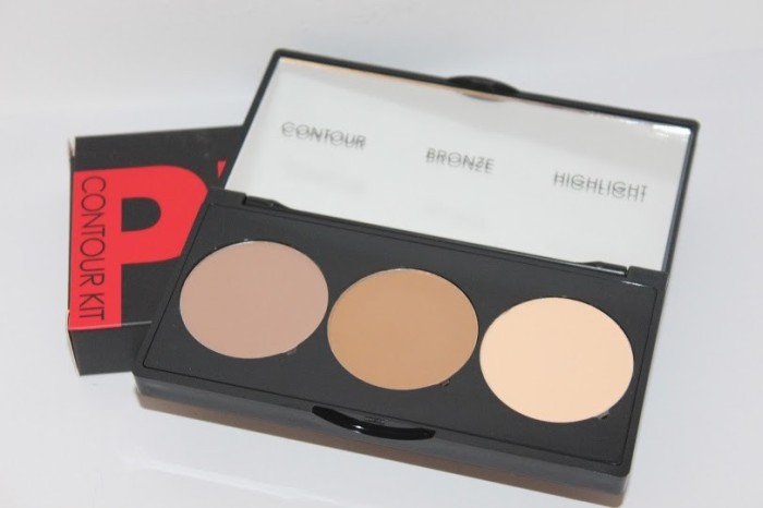 Pro Contour Kit pentru Conturarea fetei bronze highlight bronzer foto mare Pro Contour Kit pentru Conturarea fetei bronze highlight bronzer foto mare
