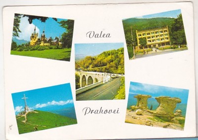 bnk cp Valea Prahovei - Vedere - necirculata - marca fixa foto