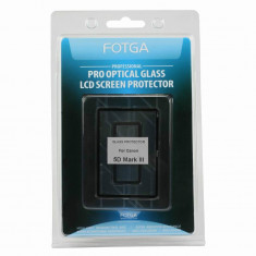 Ecran de protectie pentru LCD Canon EOS 5D Mark III, sticla optica Fotga foto