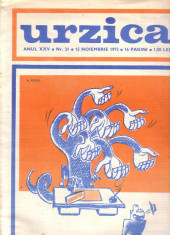 Revista Urzica nr. 21 anul 1973 foto