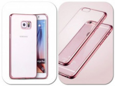 Husa silicon Ultra Thin Luxury Samsung Galaxy S6 Edge Plus ROSE GOLD foto