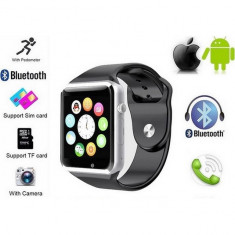 Smartwatch A1 Ceas Inteligent Cu SIM,Telefon NOi Cu GArantie si Factura. foto