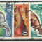 Mongolia 1967 - animale preistorice, serie stampilata