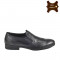 Pantofi barbati piele naturala GEORGE negru (Marime: 43)