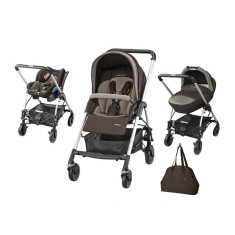 Carucior 3 in 1 Trio Streety Next Earth Brown Bebe Confort foto