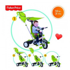 Tricicleta 3 in 1 Charisma Verde Fisher Price foto