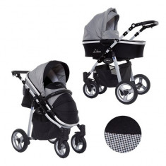 Carucior 3 in 1 Libero Black Kunert foto