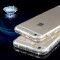 Husa Silicon / TPU transparenta cu pietricele pe margini pentru IPhone 6 / 6s
