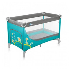 Patut pliabil Simple 120 x 60 cm Turquoise Baby Design foto