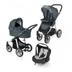 Carucior multifunctional 3 in 1 Lupo Graphite Baby Design foto