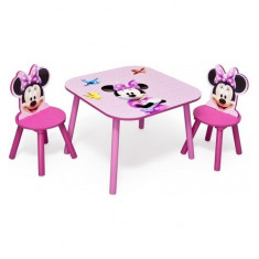 Set masuta si 2 scaunele Disney Minnie Mouse Delta Children foto