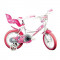 Bicicleta seria 24 16 inch Alb Dino Bikes