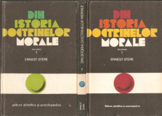 Ernest Stere-Din istoria doctrinelor morale * 3 vol. foto