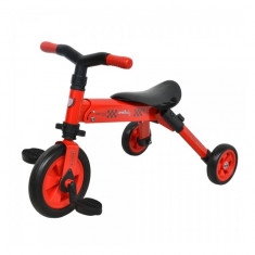 Tricicleta copii 2 in 1 B-Trike Rosu DHS foto