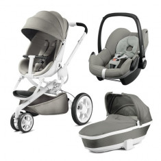 Carucior 3 in 1 Moodd Grey Gravel Quinny foto