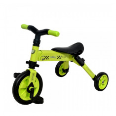 Tricicleta copii 2 in 1 B-Trike Verde DHS foto