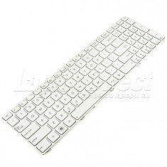 Tastatura Laptop Asus K53S varianta 2 alba cu rama foto