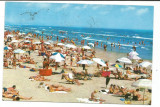 @carte postala(ilustrata) -MAMAIA-Pe plaja, Circulata, Printata