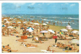 @carte postala(ilustrata) -MAMAIA-Pe plaja, Circulata, Printata