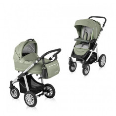 Carucior multifunctional 2 in 1 Lupo Comfort Green Baby Design foto