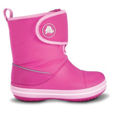 Cizme pentru copii Crocs Crocband Gust Boot Kids Fuchsia Bubblegum (Crc11094-68L) foto