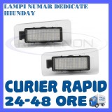 SET LAMPI PLACUTA INMATRICULARE - HYUNDAI ELANTRA, I30, KIA CEED, CERATO, FORTE, Universal