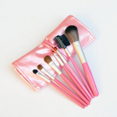 Set 7 pensule roz pentru make-up foto