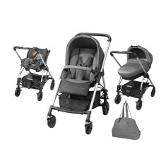 Carucior 3 in 1 Trio Streety Next Concrete Grey Bebe Confort foto