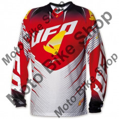 MBS Tricou motocross Ufo Plast Voltage, rosu, XL, Cod Produs: MG04378BXL foto