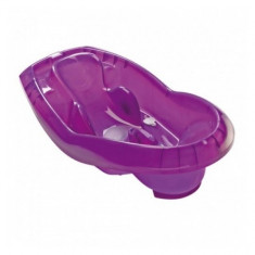 Cadita ergonomica cu hamac si suport de baie Lagoon Purple Thermobaby foto